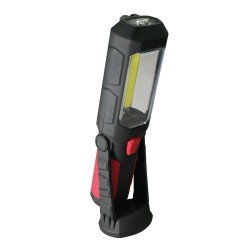 Lámpara de mano con 3W COB + 1W LED
