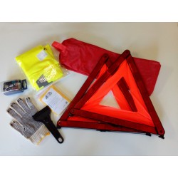 bolsa kit de emergencia coche