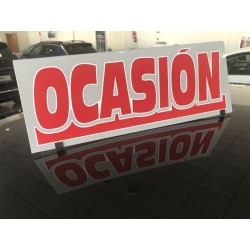 Cartel techo "Elegante"