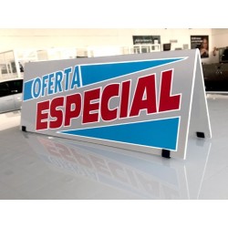 Cartel techo "Elegante"