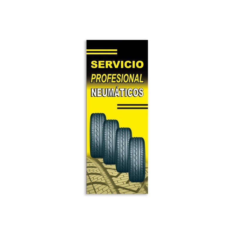 Bandera Servicio Neumáticos