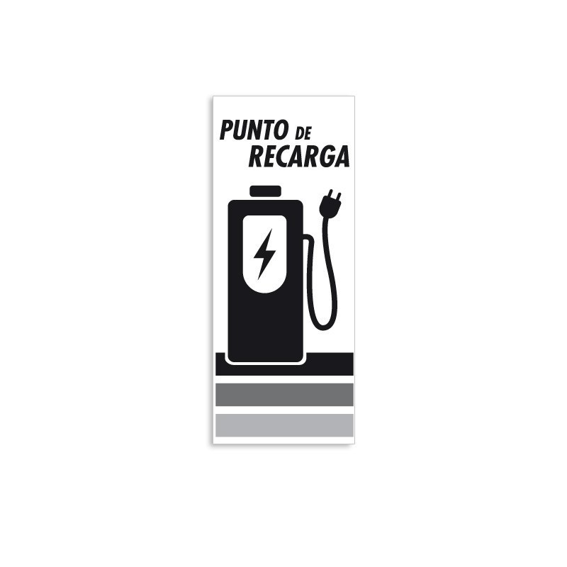 Bandera Punto de recarga - Modelo 16