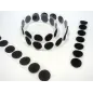 Puntos de velcro adhesivo