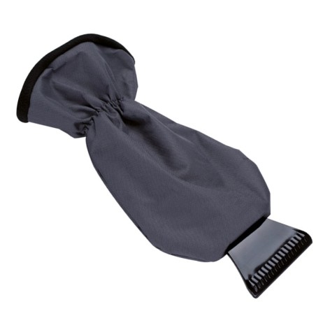 Raspador negro con guante