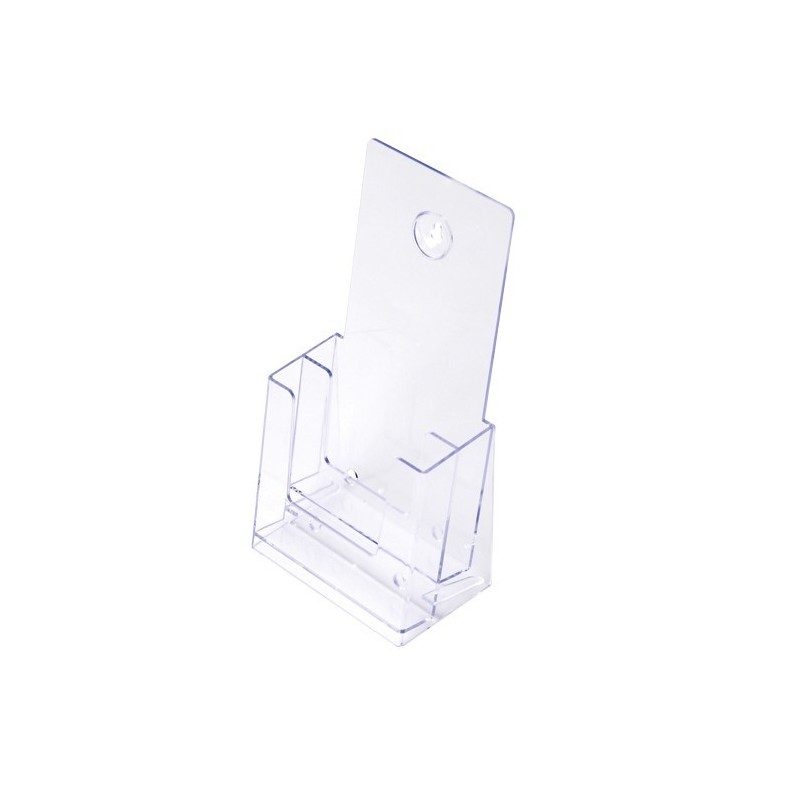 Porta folletos trípticos, 2 cuerpos