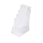 Porta folletos trípticos, 4 cuerpos
