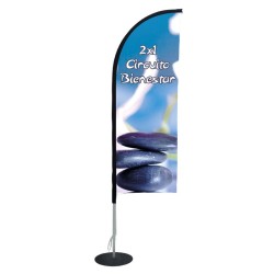 Bandera tipo vela