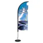 Set Mástil, Base y Bandera tipo Vela