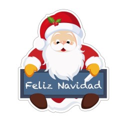 Papa Noel pizarra