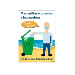 Cartel gesto sano