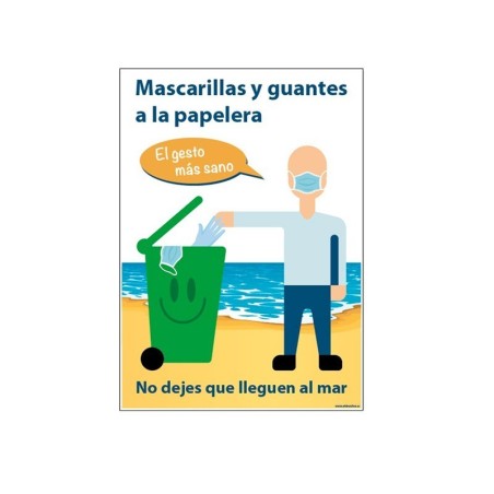 Cartel gesto sano