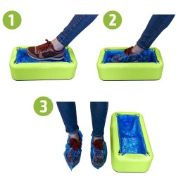 Dispensador de fundas de calzado