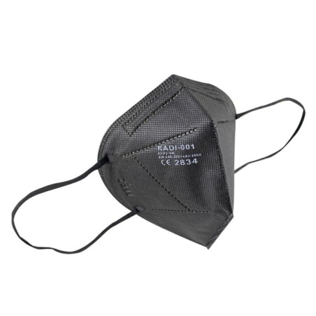 Mascarilla de protección FFP2, negra