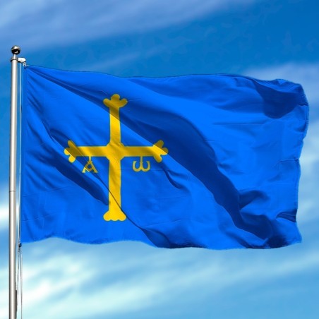 Bandera de Principado de Asturias