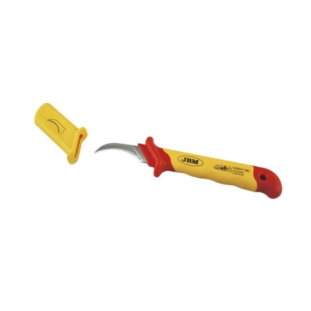Cuchillo aislado curvado