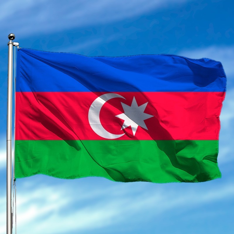 Bandera de Azerbaiyán