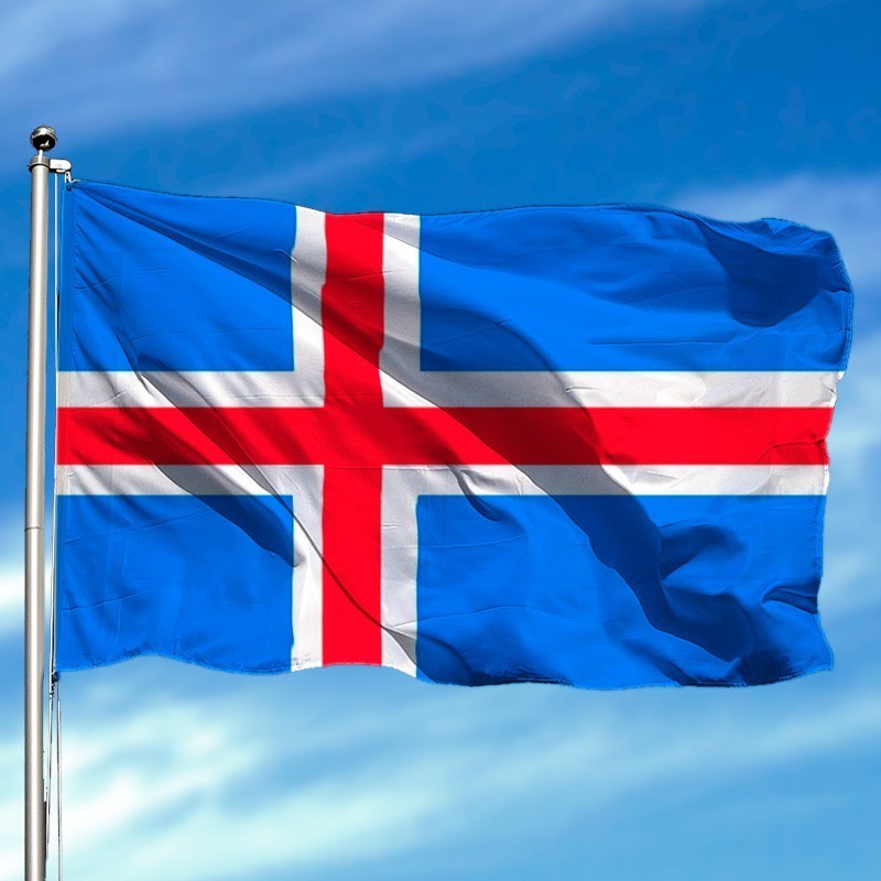 Bandera de Islandia Bandera de Islandia