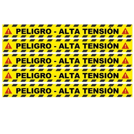 Pack de vinilos de seguridad para suelo
