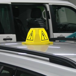 Cono magnético, alta tensión