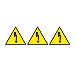 Pack 3 vinilos seguridad, para suelo