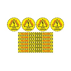 Pack 10 vinilos suelo, genéricos