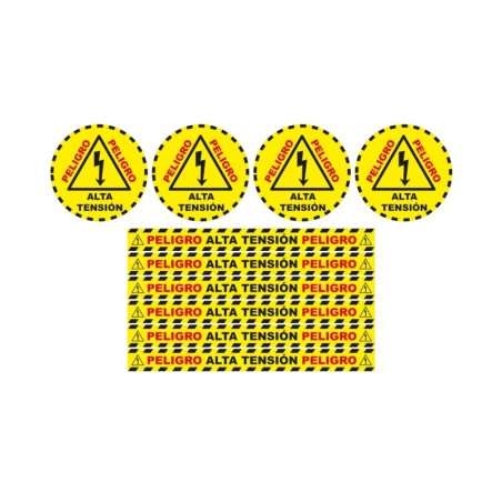 Pack 10 vinilos suelo, genéricos