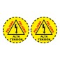 Pack 2 vinilos de seguridad para suelo
