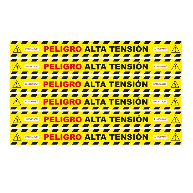 Pack 6 vinilos suelo personalizados