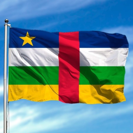 Bandera de República Centroafricana
