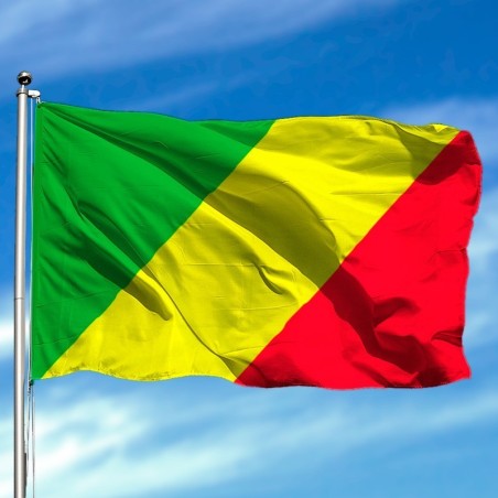 Bandera de República del Congo