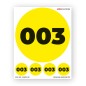 Adhesivos identificación, Set 300 unds.