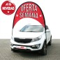 Arco promocional con pancarta de tela
