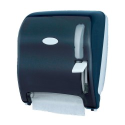 Dispensador de papel con palanca