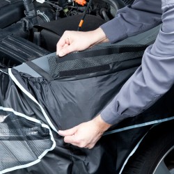 Protector frontal y aletas