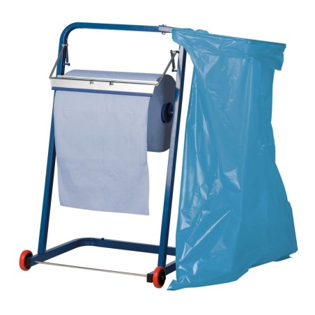 Soporte para bolsa y bobina de papel