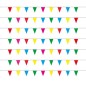 Cadena triángulos, multicolor, 50m