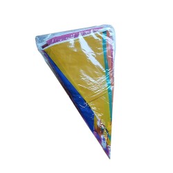 Cadena banderines triángulos, multicolor