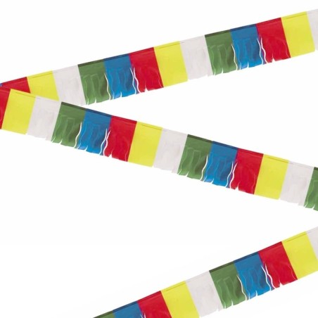 Flecos multicolor, tira de 25m