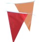 Cadena triángulos, multicolor, 50m