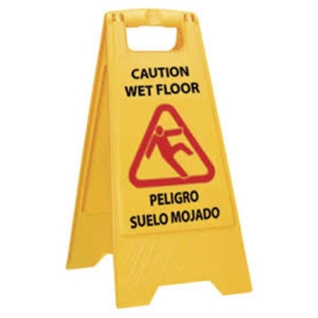 Señal Aviso Español - Inglés