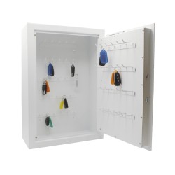 Caja fuerte para llaves, 50 ganchos extra largos