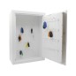 Caja fuerte para llaves, 50 ganchos extra largos