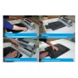 Rollo de 100 protectores de alfombra, autoadhesivo