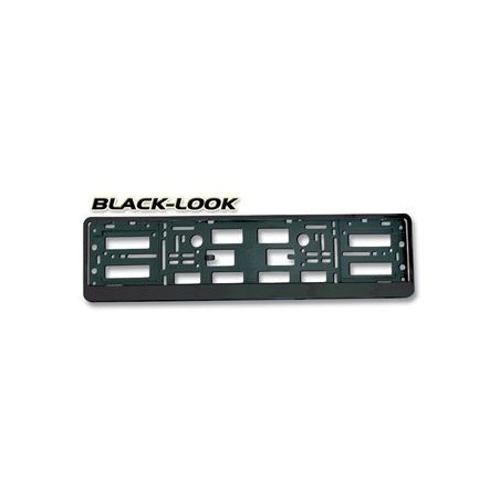Soporte matrícula Euroclip Black Look