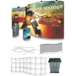 Pop-up 8 X 3 en “S” Doble cara