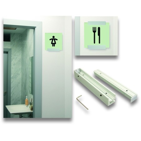 Señalización perfil aluminio