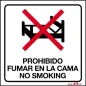 Prohibido fumar en la cama