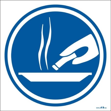 Es obligatorio apagar el cigarrillo