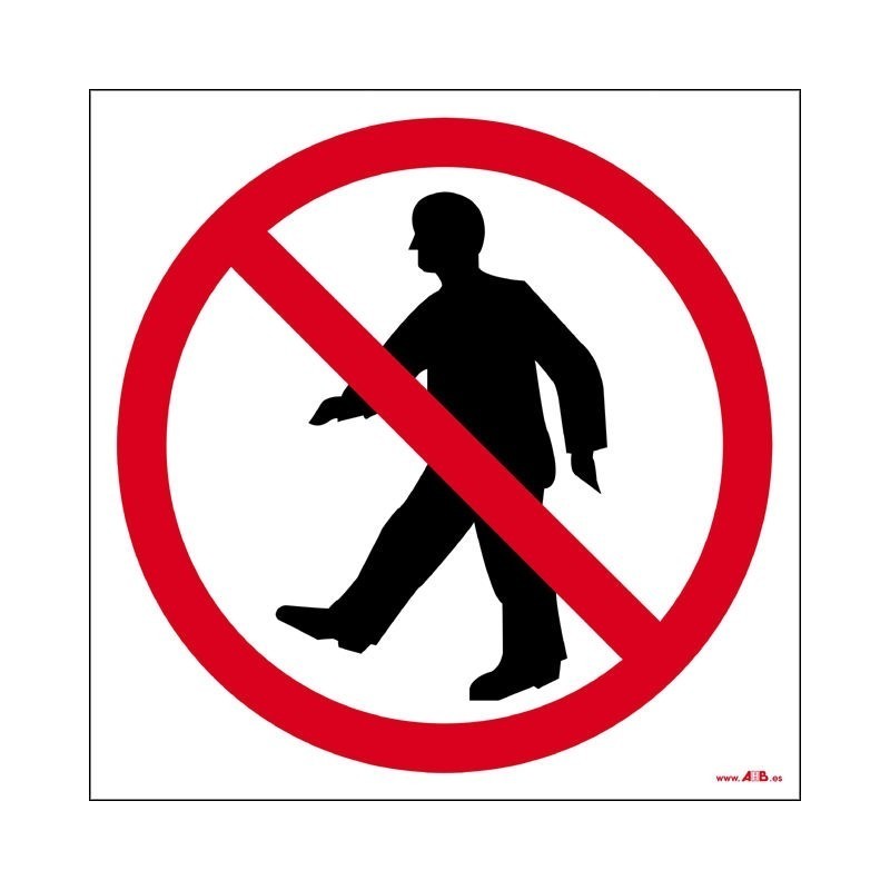 Prohibido el paso