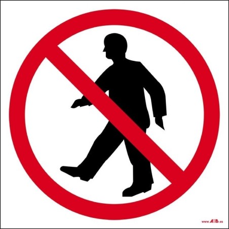 Prohibido el paso